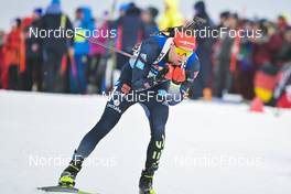 16.02.2023, Oberhof, Germany (GER): Philipp Nawrath (GER) - IBU World Championships Biathlon, single mixed relay, Oberhof (GER). www.nordicfocus.com. © Reichert/NordicFocus. Every downloaded picture is fee-liable.