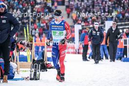 16.02.2023, Oberhof, Germany (GER): Fabien Claude (FRA) - IBU World Championships Biathlon, single mixed relay, Oberhof (GER). www.nordicfocus.com. © Manzoni/NordicFocus. Every downloaded picture is fee-liable.
