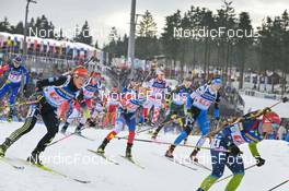 16.02.2023, Oberhof, Germany (GER): Tereza Vobornikova (CZE), Tuuli Tomingas (EST), (l-r) - IBU World Championships Biathlon, single mixed relay, Oberhof (GER). www.nordicfocus.com. © Reichert/NordicFocus. Every downloaded picture is fee-liable.
