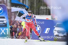 16.02.2023, Oberhof, Germany (GER): Lena Haecki-Gross (SUI) - IBU World Championships Biathlon, single mixed relay, Oberhof (GER). www.nordicfocus.com. © Reichert/NordicFocus. Every downloaded picture is fee-liable.