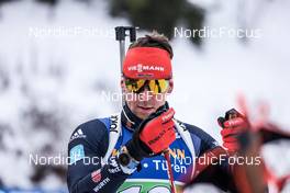 16.02.2023, Oberhof, Germany (GER): Philipp Nawrath (GER) - IBU World Championships Biathlon, single mixed relay, Oberhof (GER). www.nordicfocus.com. © Manzoni/NordicFocus. Every downloaded picture is fee-liable.