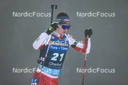 11.02.2023, Oberhof, Germany (GER): Niklas Hartweg (SUI) - IBU World Championships Biathlon, sprint men, Oberhof (GER). www.nordicfocus.com. © Manzoni/NordicFocus. Every downloaded picture is fee-liable.