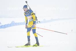11.02.2023, Oberhof, Germany (GER): Martin Ponsiluoma (SWE) - IBU World Championships Biathlon, sprint men, Oberhof (GER). www.nordicfocus.com. © Reichert/NordicFocus. Every downloaded picture is fee-liable.