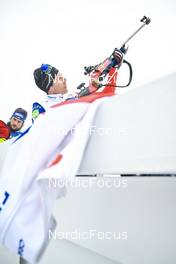 11.02.2023, Oberhof, Germany (GER): Quentin Fillon Maillet (FRA) - IBU World Championships Biathlon, sprint men, Oberhof (GER). www.nordicfocus.com. © Reichert/NordicFocus. Every downloaded picture is fee-liable.