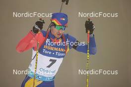11.02.2023, Oberhof, Germany (GER): George Coltea (ROU) - IBU World Championships Biathlon, sprint men, Oberhof (GER). www.nordicfocus.com. © Manzoni/NordicFocus. Every downloaded picture is fee-liable.