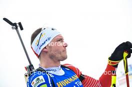 11.02.2023, Oberhof, Germany (GER): Emilien Jacquelin (FRA) - IBU World Championships Biathlon, sprint men, Oberhof (GER). www.nordicfocus.com. © Reichert/NordicFocus. Every downloaded picture is fee-liable.