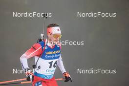 11.02.2023, Oberhof, Germany (GER): Christian Gow (CAN) - IBU World Championships Biathlon, sprint men, Oberhof (GER). www.nordicfocus.com. © Manzoni/NordicFocus. Every downloaded picture is fee-liable.