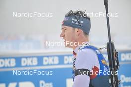 11.02.2023, Oberhof, Germany (GER): Niklas Hartweg (SUI) - IBU World Championships Biathlon, sprint men, Oberhof (GER). www.nordicfocus.com. © Reichert/NordicFocus. Every downloaded picture is fee-liable.
