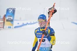 11.02.2023, Oberhof, Germany (GER): Jesper Nelin (SWE) - IBU World Championships Biathlon, sprint men, Oberhof (GER). www.nordicfocus.com. © Reichert/NordicFocus. Every downloaded picture is fee-liable.