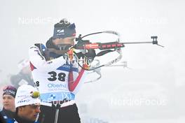 11.02.2023, Oberhof, Germany (GER): Serafin Wiestner (SUI) - IBU World Championships Biathlon, sprint men, Oberhof (GER). www.nordicfocus.com. © Reichert/NordicFocus. Every downloaded picture is fee-liable.