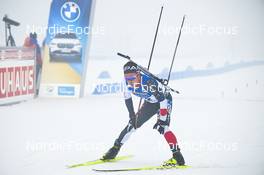 11.02.2023, Oberhof, Germany (GER): Mikito Tachizaki (JPN) - IBU World Championships Biathlon, sprint men, Oberhof (GER). www.nordicfocus.com. © Reichert/NordicFocus. Every downloaded picture is fee-liable.
