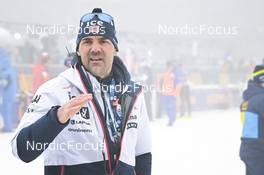11.02.2023, Oberhof, Germany (GER): Siegfried Mazet (FRA) - IBU World Championships Biathlon, sprint men, Oberhof (GER). www.nordicfocus.com. © Reichert/NordicFocus. Every downloaded picture is fee-liable.