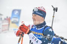 11.02.2023, Oberhof, Germany (GER): Vincent Bonacci (USA) - IBU World Championships Biathlon, sprint men, Oberhof (GER). www.nordicfocus.com. © Reichert/NordicFocus. Every downloaded picture is fee-liable.