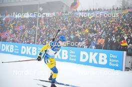 11.02.2023, Oberhof, Germany (GER): Sebastian Samuelsson (SWE) - IBU World Championships Biathlon, sprint men, Oberhof (GER). www.nordicfocus.com. © Reichert/NordicFocus. Every downloaded picture is fee-liable.