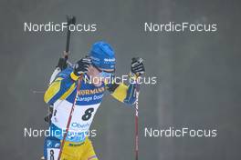 11.02.2023, Oberhof, Germany (GER): Sebastian Samuelsson (SWE) - IBU World Championships Biathlon, sprint men, Oberhof (GER). www.nordicfocus.com. © Manzoni/NordicFocus. Every downloaded picture is fee-liable.