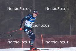 11.02.2023, Oberhof, Germany (GER): Justus Strelow (GER) - IBU World Championships Biathlon, sprint men, Oberhof (GER). www.nordicfocus.com. © Manzoni/NordicFocus. Every downloaded picture is fee-liable.