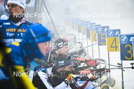 11.02.2023, Oberhof, Germany (GER): Justus Strelow (GER) - IBU World Championships Biathlon, sprint men, Oberhof (GER). www.nordicfocus.com. © Reichert/NordicFocus. Every downloaded picture is fee-liable.