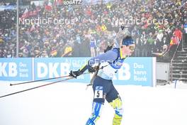 11.02.2023, Oberhof, Germany (GER): Anton Dudchenko (UKR) - IBU World Championships Biathlon, sprint men, Oberhof (GER). www.nordicfocus.com. © Reichert/NordicFocus. Every downloaded picture is fee-liable.