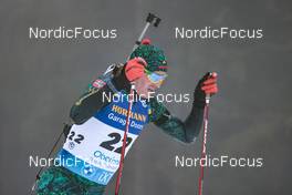 11.02.2023, Oberhof, Germany (GER): Vytautas Strolia (LTU) - IBU World Championships Biathlon, sprint men, Oberhof (GER). www.nordicfocus.com. © Manzoni/NordicFocus. Every downloaded picture is fee-liable.