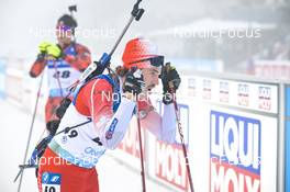 11.02.2023, Oberhof, Germany (GER): Adam Runnalls (CAN) - IBU World Championships Biathlon, sprint men, Oberhof (GER). www.nordicfocus.com. © Reichert/NordicFocus. Every downloaded picture is fee-liable.