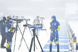 11.02.2023, Oberhof, Germany (GER): Sebastian Samuelsson (SWE) - IBU World Championships Biathlon, sprint men, Oberhof (GER). www.nordicfocus.com. © Reichert/NordicFocus. Every downloaded picture is fee-liable.