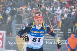 11.02.2023, Oberhof, Germany (GER): David Zobel (GER) - IBU World Championships Biathlon, sprint men, Oberhof (GER). www.nordicfocus.com. © Reichert/NordicFocus. Every downloaded picture is fee-liable.