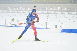 11.02.2023, Oberhof, Germany (GER): Oscar Lombardot (FRA) - IBU World Championships Biathlon, sprint men, Oberhof (GER). www.nordicfocus.com. © Reichert/NordicFocus. Every downloaded picture is fee-liable.