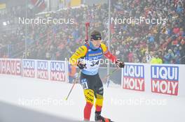 11.02.2023, Oberhof, Germany (GER): Florent Claude (BEL) - IBU World Championships Biathlon, sprint men, Oberhof (GER). www.nordicfocus.com. © Reichert/NordicFocus. Every downloaded picture is fee-liable.