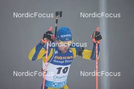 11.02.2023, Oberhof, Germany (GER): Jesper Nelin (SWE) - IBU World Championships Biathlon, sprint men, Oberhof (GER). www.nordicfocus.com. © Manzoni/NordicFocus. Every downloaded picture is fee-liable.