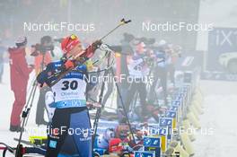 11.02.2023, Oberhof, Germany (GER): Benedikt Doll (GER) - IBU World Championships Biathlon, sprint men, Oberhof (GER). www.nordicfocus.com. © Reichert/NordicFocus. Every downloaded picture is fee-liable.