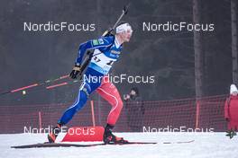 11.02.2023, Oberhof, Germany (GER): Emilien Jacquelin (FRA) - IBU World Championships Biathlon, sprint men, Oberhof (GER). www.nordicfocus.com. © Manzoni/NordicFocus. Every downloaded picture is fee-liable.