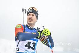11.02.2023, Oberhof, Germany (GER): Roberto Piqueras Garcia (ESP) - IBU World Championships Biathlon, sprint men, Oberhof (GER). www.nordicfocus.com. © Reichert/NordicFocus. Every downloaded picture is fee-liable.