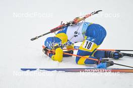 11.02.2023, Oberhof, Germany (GER): Jesper Nelin (SWE) - IBU World Championships Biathlon, sprint men, Oberhof (GER). www.nordicfocus.com. © Reichert/NordicFocus. Every downloaded picture is fee-liable.
