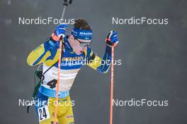 11.02.2023, Oberhof, Germany (GER): Martin Ponsiluoma (SWE) - IBU World Championships Biathlon, sprint men, Oberhof (GER). www.nordicfocus.com. © Manzoni/NordicFocus. Every downloaded picture is fee-liable.