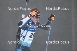 11.02.2023, Oberhof, Germany (GER): Campbell Wright (NZL) - IBU World Championships Biathlon, sprint men, Oberhof (GER). www.nordicfocus.com. © Manzoni/NordicFocus. Every downloaded picture is fee-liable.