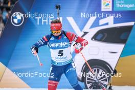 10.02.2023, Oberhof, Germany (GER): Paulina Batovska Fialkova (SVK) - IBU World Championships Biathlon, sprint women, Oberhof (GER). www.nordicfocus.com. © Manzoni/NordicFocus. Every downloaded picture is fee-liable.