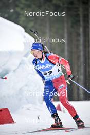 10.02.2023, Oberhof, Germany (GER): Anais Chevalier-Bouchet (FRA) - IBU World Championships Biathlon, sprint women, Oberhof (GER). www.nordicfocus.com. © Reichert/NordicFocus. Every downloaded picture is fee-liable.