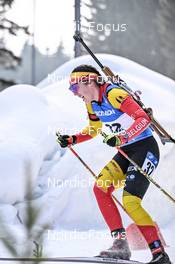 10.02.2023, Oberhof, Germany (GER): Lotte Lie (BEL) - IBU World Championships Biathlon, sprint women, Oberhof (GER). www.nordicfocus.com. © Reichert/NordicFocus. Every downloaded picture is fee-liable.