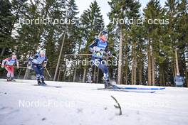 10.02.2023, Oberhof, Germany (GER): Marte Olsbu Roeiseland (NOR), Ingrid Landmark Tandrevold (NOR), (l-r) - IBU World Championships Biathlon, sprint women, Oberhof (GER). www.nordicfocus.com. © Reichert/NordicFocus. Every downloaded picture is fee-liable.