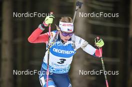 10.02.2023, Oberhof, Germany (GER): Marketa Davidova (CZE) - IBU World Championships Biathlon, sprint women, Oberhof (GER). www.nordicfocus.com. © Reichert/NordicFocus. Every downloaded picture is fee-liable.