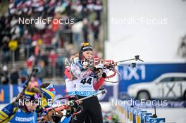 10.02.2023, Oberhof, Germany (GER): Anna Gandler (AUT) - IBU World Championships Biathlon, sprint women, Oberhof (GER). www.nordicfocus.com. © Reichert/NordicFocus. Every downloaded picture is fee-liable.