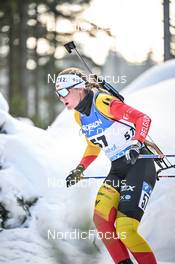 10.02.2023, Oberhof, Germany (GER): Maya Cloetens (BEL) - IBU World Championships Biathlon, sprint women, Oberhof (GER). www.nordicfocus.com. © Reichert/NordicFocus. Every downloaded picture is fee-liable.