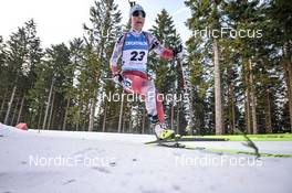 10.02.2023, Oberhof, Germany (GER): Dunja Zdouc (AUT) - IBU World Championships Biathlon, sprint women, Oberhof (GER). www.nordicfocus.com. © Reichert/NordicFocus. Every downloaded picture is fee-liable.