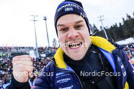 10.02.2023, Oberhof, Germany (GER): Johannes  Lukas (GER), coach Team Sweden - IBU World Championships Biathlon, sprint women, Oberhof (GER). www.nordicfocus.com. © Manzoni/NordicFocus. Every downloaded picture is fee-liable.