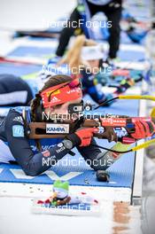 10.02.2023, Oberhof, Germany (GER): Vanessa Voigt (GER) - IBU World Championships Biathlon, sprint women, Oberhof (GER). www.nordicfocus.com. © Reichert/NordicFocus. Every downloaded picture is fee-liable.