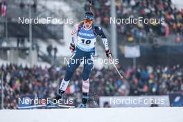 10.02.2023, Oberhof, Germany (GER): Deedra Irwin (USA) - IBU World Championships Biathlon, sprint women, Oberhof (GER). www.nordicfocus.com. © Manzoni/NordicFocus. Every downloaded picture is fee-liable.