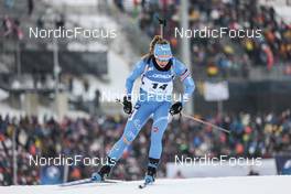 10.02.2023, Oberhof, Germany (GER): Samuela Comola (ITA) - IBU World Championships Biathlon, sprint women, Oberhof (GER). www.nordicfocus.com. © Manzoni/NordicFocus. Every downloaded picture is fee-liable.