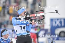 10.02.2023, Oberhof, Germany (GER): Samuela Comola (ITA) - IBU World Championships Biathlon, sprint women, Oberhof (GER). www.nordicfocus.com. © Reichert/NordicFocus. Every downloaded picture is fee-liable.