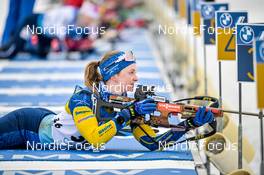 10.02.2023, Oberhof, Germany (GER): Mona Brorsson (SWE) - IBU World Championships Biathlon, sprint women, Oberhof (GER). www.nordicfocus.com. © Reichert/NordicFocus. Every downloaded picture is fee-liable.