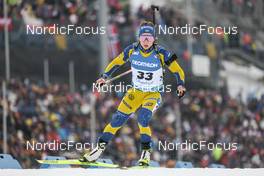10.02.2023, Oberhof, Germany (GER): Anna Magnusson (SWE) - IBU World Championships Biathlon, sprint women, Oberhof (GER). www.nordicfocus.com. © Manzoni/NordicFocus. Every downloaded picture is fee-liable.